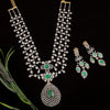 South Indian Style Lab-Grown Diamond Necklace