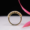 Wedding Lab Grown Diamond Half Eternity Band