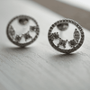 Classic Hoop Earrings With Lab Grown Diamonds - 18kt Gold