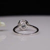 1.42 Carat EF/VVS IGI Round, Halo Diamond Ring
