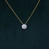 1.13 CT E VVS2 IGI Round Shape Lab Grown Diamond Pendant With chain