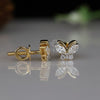 Delicate Lab-Grown Diamond Earrings in 18K Gold