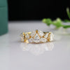 Fancy Lab Grown Diamond Bridal Ring