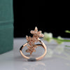 Vintage Rose Gold Lab Grown Diamond Ring