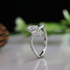 Two Stone Lab Made Wedding Diamond Ring