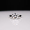 Round Shape Solitaire Lab Grown Diamond Ring