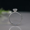 0.76 CT F VVS1 IGI Round Stone Engagement Diamond Ring