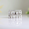 1.48 Carat Multi Shape Fancy Lab Grown Diamond Wedding Ring