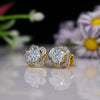 1.04 ct Each E VVS1 IGI Round Shape Solitaire Lab Grown Diamond Earring