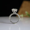 4 CT F VS1 IGI Round Shape Bridal Lab Diamond Ring