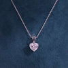 1.80 carat E VVS2 IGI Certified Heart Diamond Pendant With Chain
