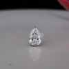 3 ct Solitaire Pear Shape Lab Grown Diamond Pendant