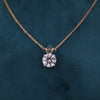 2.02 ct D VVS1 Round Lab Diamond Split Bail Pendant Only