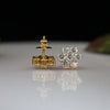 Flower Shape Lab Grown Diamond Earring