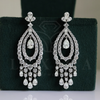 Classic Chandelier Earrings with Lab Grown Diamonds