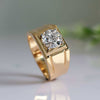 2.0 CT Round Brilliant Cut Lab Grown Men's Diamond Ring