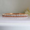 Beautiful Floral Design Lab Grown diamond bangles