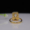 10.75 CT Lab Made Solitaire Engagement Diamond Ring