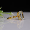 10.75 CT Lab Made Solitaire Engagement Diamond Ring