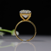10.75 CT Lab Made Solitaire Engagement Diamond Ring