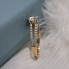 Round Brilliant Cut Lab Grown Diamond Wedding Ring