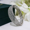 3.2 Carat Cluster Diamond Bracelet in White Gold