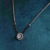 Dazzling Rose Gold Round Diamond Mangalsutra For Her