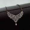Hand Made Diamond Mangal Sutra Pendant with Chain