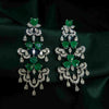Round Brilliant Cut Lab Grown Diamond Drop Earrings