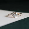 1.0 Carat Round Cut Lab Grown Diamond Engagement Ring