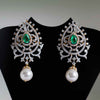 Our Glamorous Lab Created Beautiful South Diamond Earrings In 18k Yellow Gold