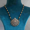 Beautiful Close Setting Diamond Necklace in 22k Yellow Gold