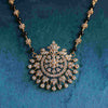 Beautiful Close Setting Diamond Necklace in 22k Yellow Gold