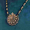 Beautiful Close Setting Diamond Necklace in 22k Yellow Gold