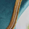 Beautiful Lab Created South Indian Diamond Necklace in 22k Yellow Gold