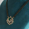 Lab Created Close Setting Round Diamond Mangalsutra For Her
