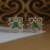 Lab Created Traditional Diamond Earrings In 18k Yellow Gold