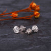 Solitaire Lab Diamond Ear Stud - 18kt Gold