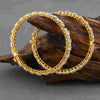 Stunning Round and Emerald Cut Lab Grown Diamonds Bangles