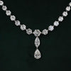 Hexagon Shape Lab Grown Diamond Necklace