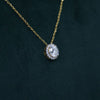 1.13 CT E VVS2 IGI Round Shape Lab Grown Diamond Pendant With chain