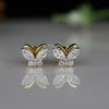 Delicate Lab-Grown Diamond Earrings in 18K Gold