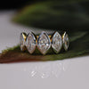 Marquise Shape Lab Grown Diamond Eternity Band