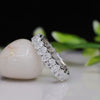 Oval Shape Lab Made Diamond Eternity Band