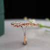 Vintage Rose Gold Lab Grown Diamond Ring