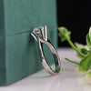 1.03 Carat D VS1 IGI Round Diamond Ring, Engagement Diamond Ring