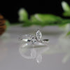 Two Stone Lab Made Wedding Diamond Ring
