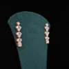 Fancy Shape Lab Grown Diamond Bridal Long Earring
