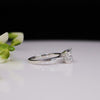 2.55 Carat Princess Shape Solitaire Lab Grown Diamond Engagement Ring