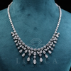Elegant Fancy Lab Grown Diamond Necklace